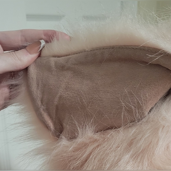 Pink Faux Fur Jacket - Picture 7 of 8